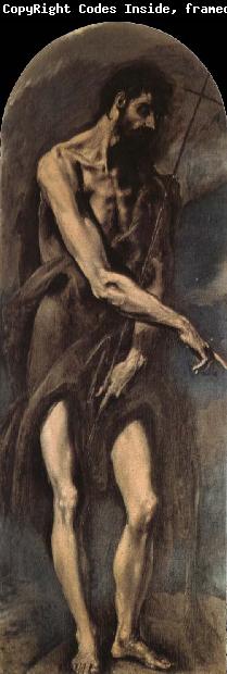 El Greco St John the Baptist